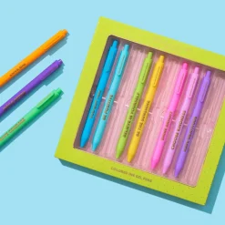 Outlet Taylor Elliott Designs Colored Ink Motivational Pen Set