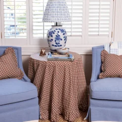 Online Trudie Constance Small Round Tablecloth with Ruffle