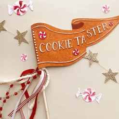 Cami Monet Cookie Taster Christmas Party Pennant