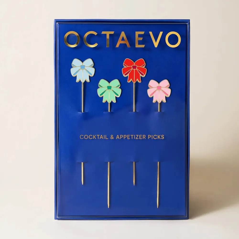Outlet 54Celsius Coquette Bow Cocktail Picks