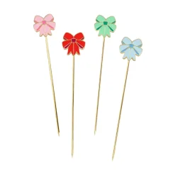 Outlet 54Celsius Coquette Bow Cocktail Picks