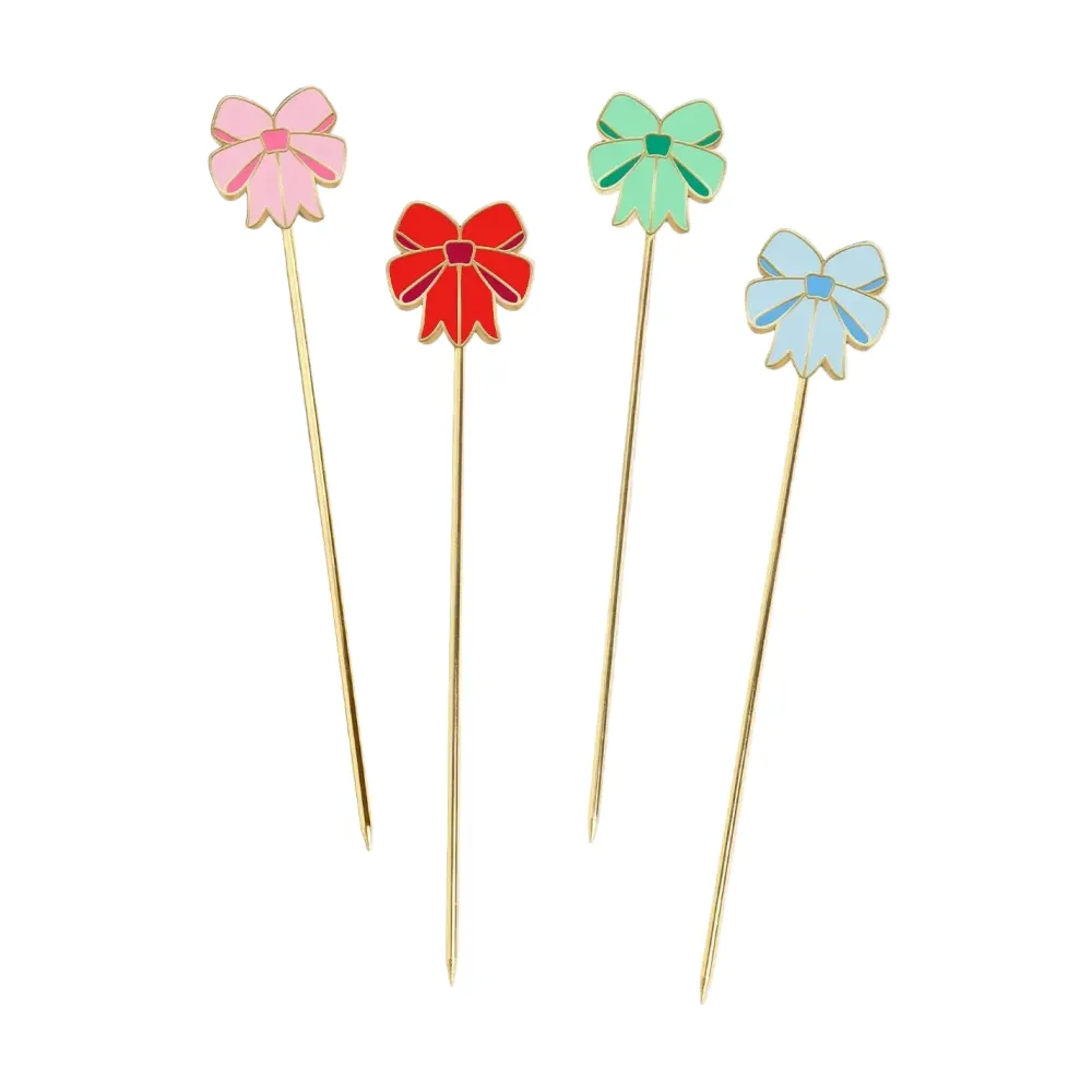 Outlet 54Celsius Coquette Bow Cocktail Picks