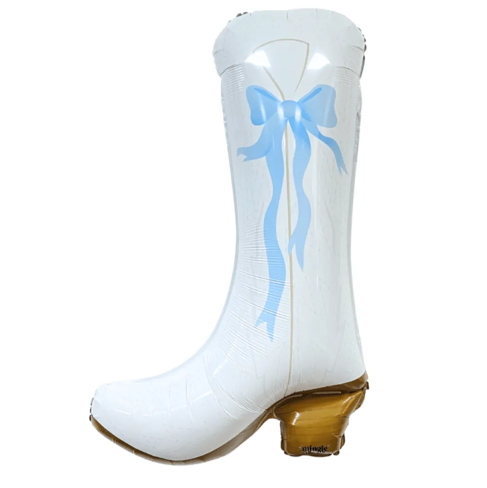Clearance Mingle Balloon Co. Coquette Cowboy Boot Balloon