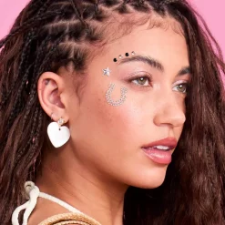 Online xo, Fetti Cowboy Face Gems - Star & Horseshoe Set