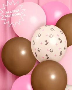 Best xo, Fetti Cowgirl Latex Balloons