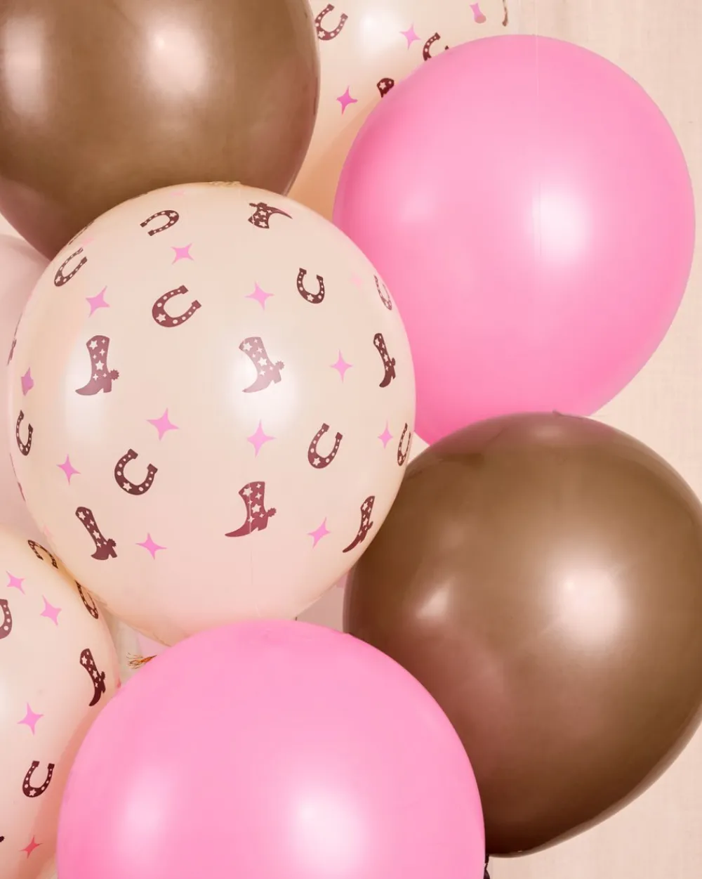 Best xo, Fetti Cowgirl Latex Balloons