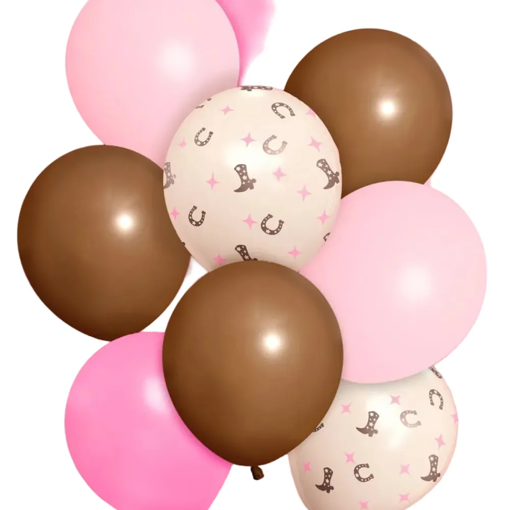 Best xo, Fetti Cowgirl Latex Balloons
