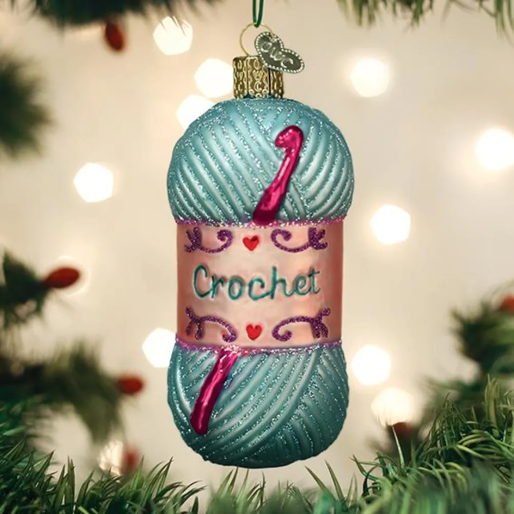 Outlet Old World Christmas Crochet Ornament