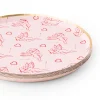 Discount Bonjour Fete Cupid's Crush Pink Small Plates