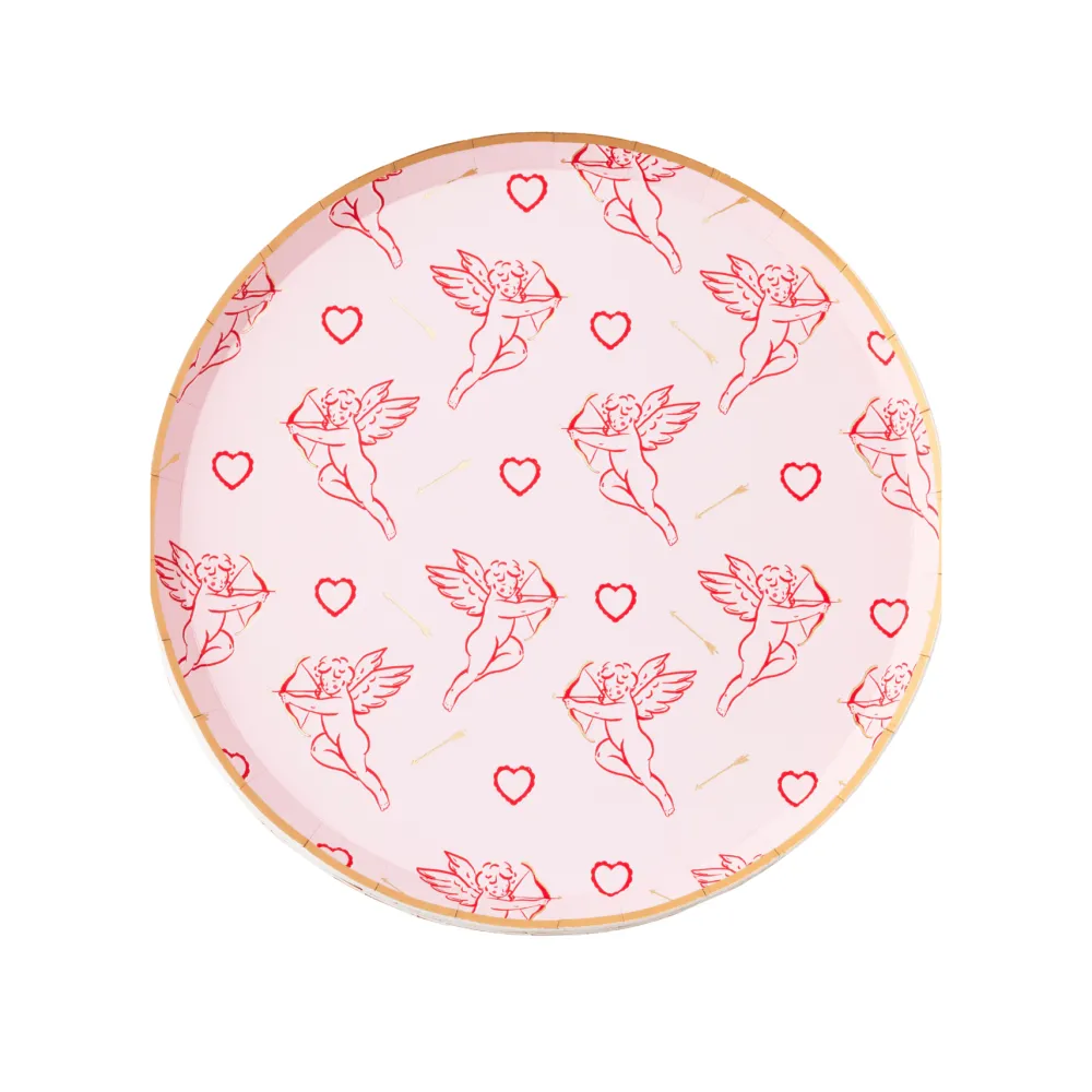 Discount Bonjour Fete Cupid's Crush Pink Small Plates