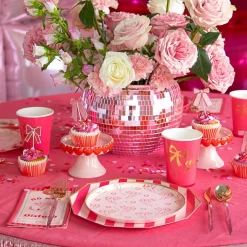 Discount Bonjour Fete Cupid's Crush Pink Small Plates