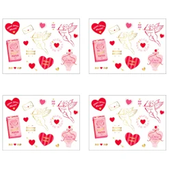 Discount Bonjour Fete Cupid's Crush Valentine's Day Tattoos