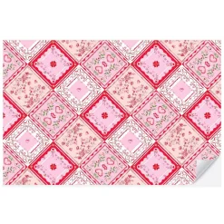 Clearance Cami Monet Cupid's Quilt Patchwork Paper Placemats