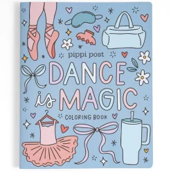 Best Pippi Post Dance is Magic Coloring Book