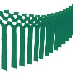 Discount Devra Party Dark Green Streamer Garland