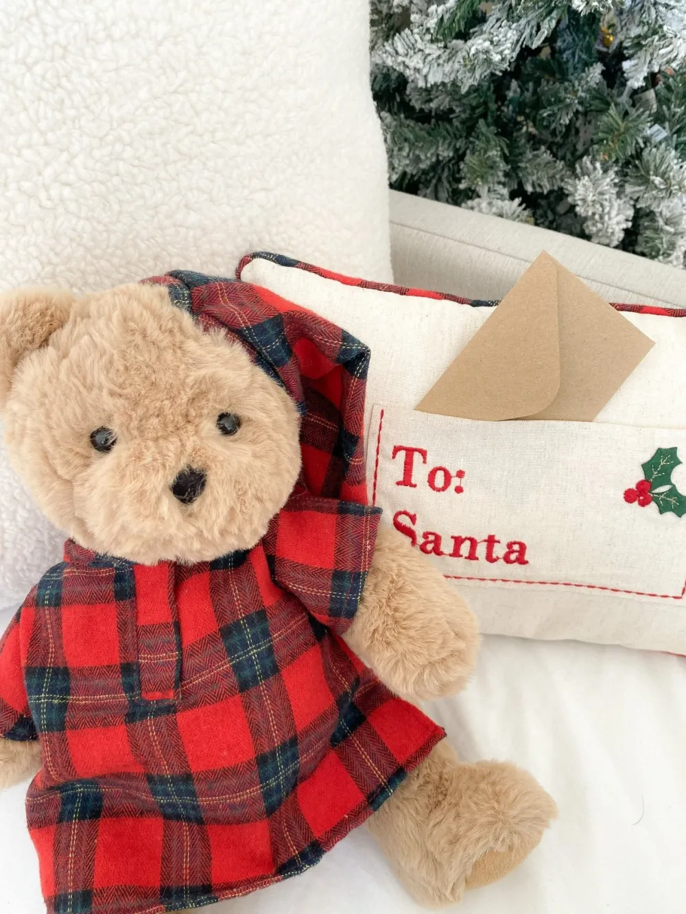 Best Mon Ami Dear Santa Accent Pillow