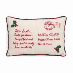 Best Mon Ami Dear Santa Accent Pillow