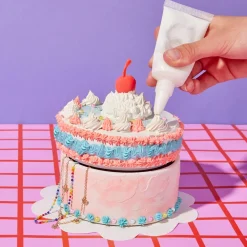 Sale Bright Stripes Decorate-A-Cake Jewelry Box