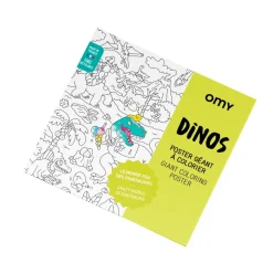 Clearance OMY U.S. Dinosaur Giant Coloring Poster