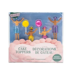 Hot NPW Disco Cowboy Cake Toppers