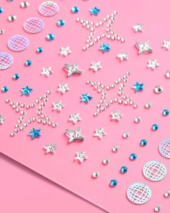 xo, Fetti Disco Face Gems - Rhinestone Gem Set