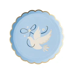 Hot Bonjour Fete Dove Sky Blue Small Plates