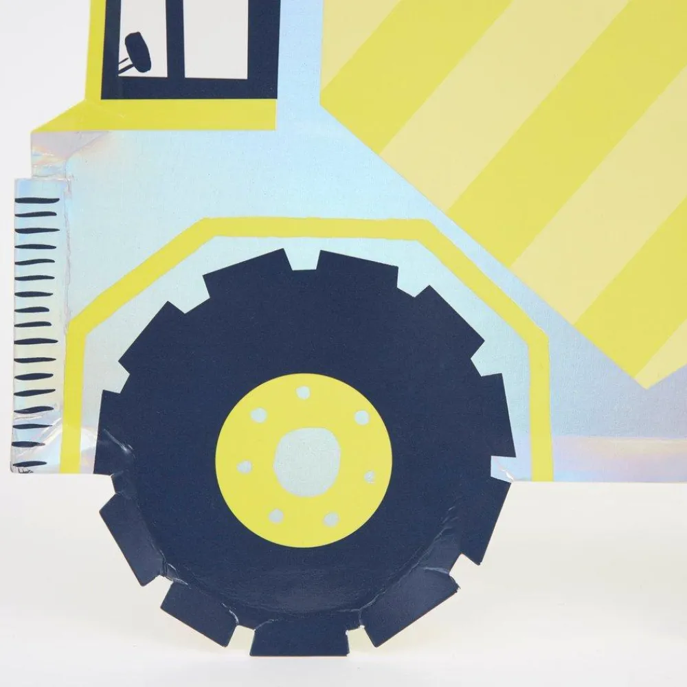 Discount Meri Meri Dump Truck Construction Themed Plate