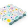 Hot Bonjour Fete Easter Pastel Floral Dinner Napkins