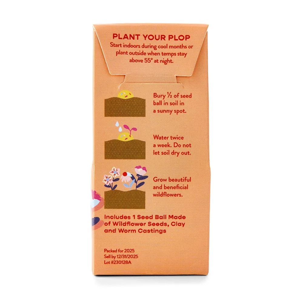 Discount Modern Sprout Easter Wildflower Seed Ball
