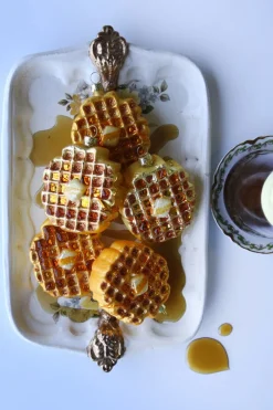 Hot Cody Foster Co. Eggo Waffle Glass Ornament by Cody Foster