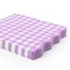 Hot Bonjour Fete Elegant Le Lilac Gingham Dinner Napkins