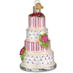 Sale Old World Christmas Elegant Wedding Cake Ornament