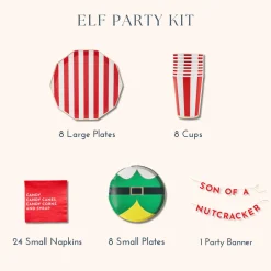 Sale Bonjour Fête ELF X BONJOUR FÊTE CHRISTMAS PARTY KIT