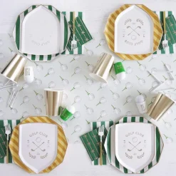 Hot Bonjour Fete Emerald Green Signature Bow Small Napkins