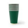 Bonjour Fete Emerald Green Signature Cups