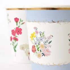 Outlet Meri Meri English Garden Floral Party Cups