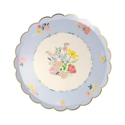 Meri Meri English Garden Floral Plates