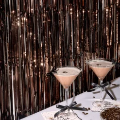 Discount xo, Fetti Espresso Martini Fringe Curtain Set
