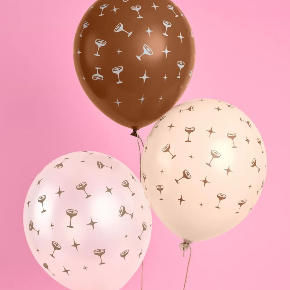 Clearance xo, Fetti Espresso Martini Latex Balloon Set