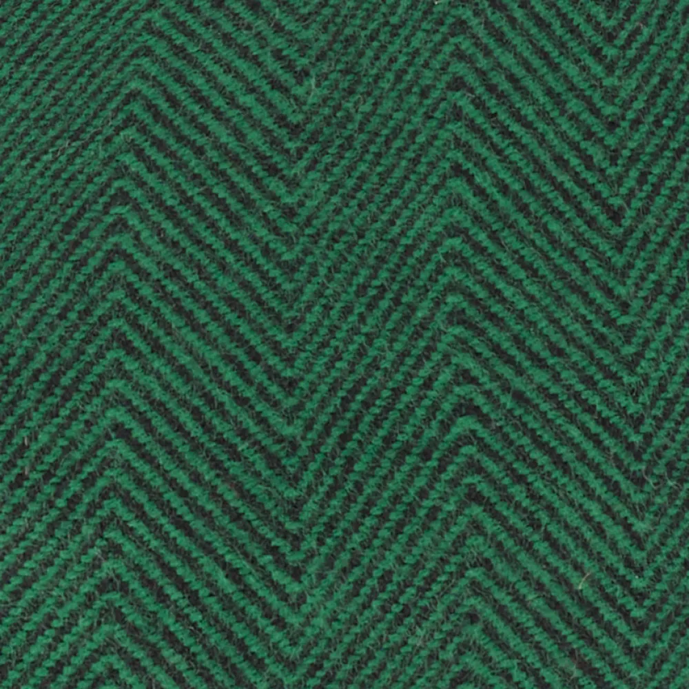 Best The Foggy Dog Evergreen Herringbone Flannel Dog Bow Tie