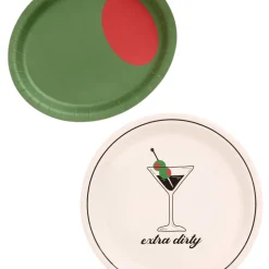 New xo, Fetti Extra Dirty Martini Plate Set
