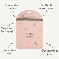 Hot Mushie Fairies Reusable Water Color Pad