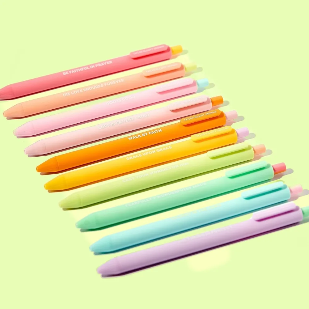 Discount Taylor Elliott Designs Faith Colored Ink Pen Set