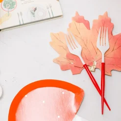 Outlet Sophistiplate Fancy Red and White Cutlery