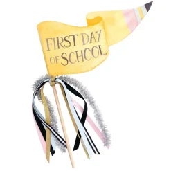 Discount Cami Monet First Day of School Party Pennant