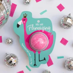 Hot Cait + Co Flamingo Clamshell Bath Bomb