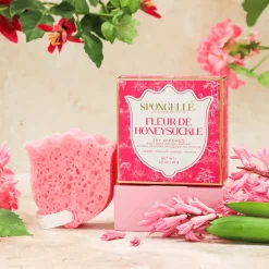 Spongellé Fleur de Honeysuckle | Les Fleurs Body Buffer