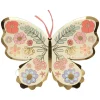 Outlet Meri Meri Floral Butterfly Die-Cut Plates