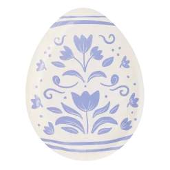 Online My Mind’s Eye Floral Egg Shaped Paper Plates