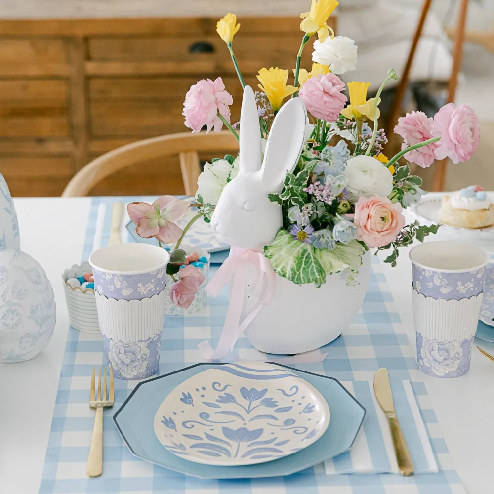Online My Mind’s Eye Floral Egg Shaped Paper Plates